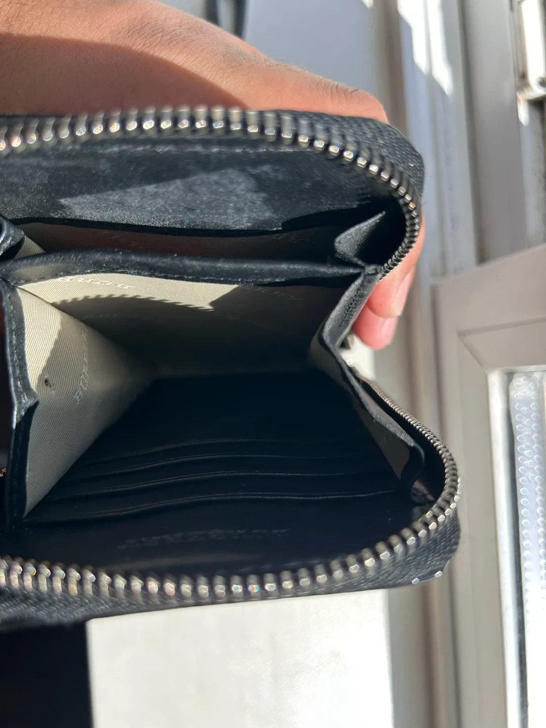 Burberry Plaid Wallet / Wristlet image indicator(3)