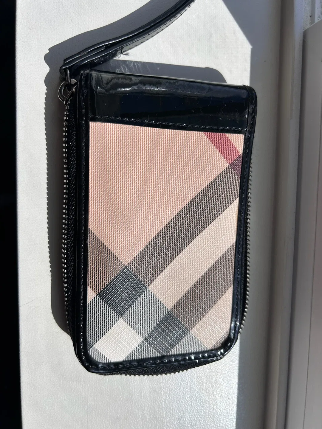 Burberry Plaid Wallet / Wristlet image indicator(2)