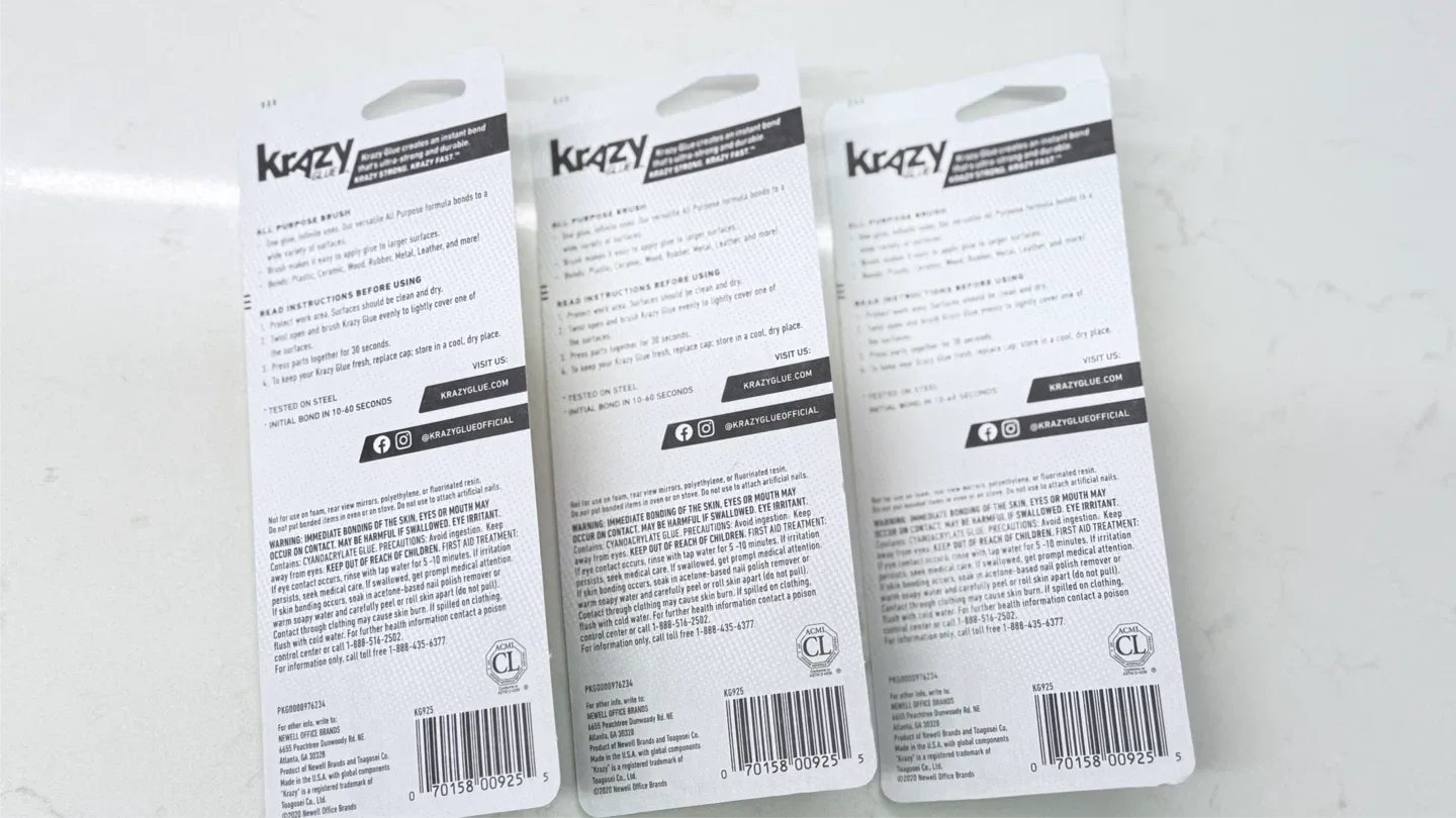 Krazy Glue All Purpose Super Glue 3 pack image indicator(2)