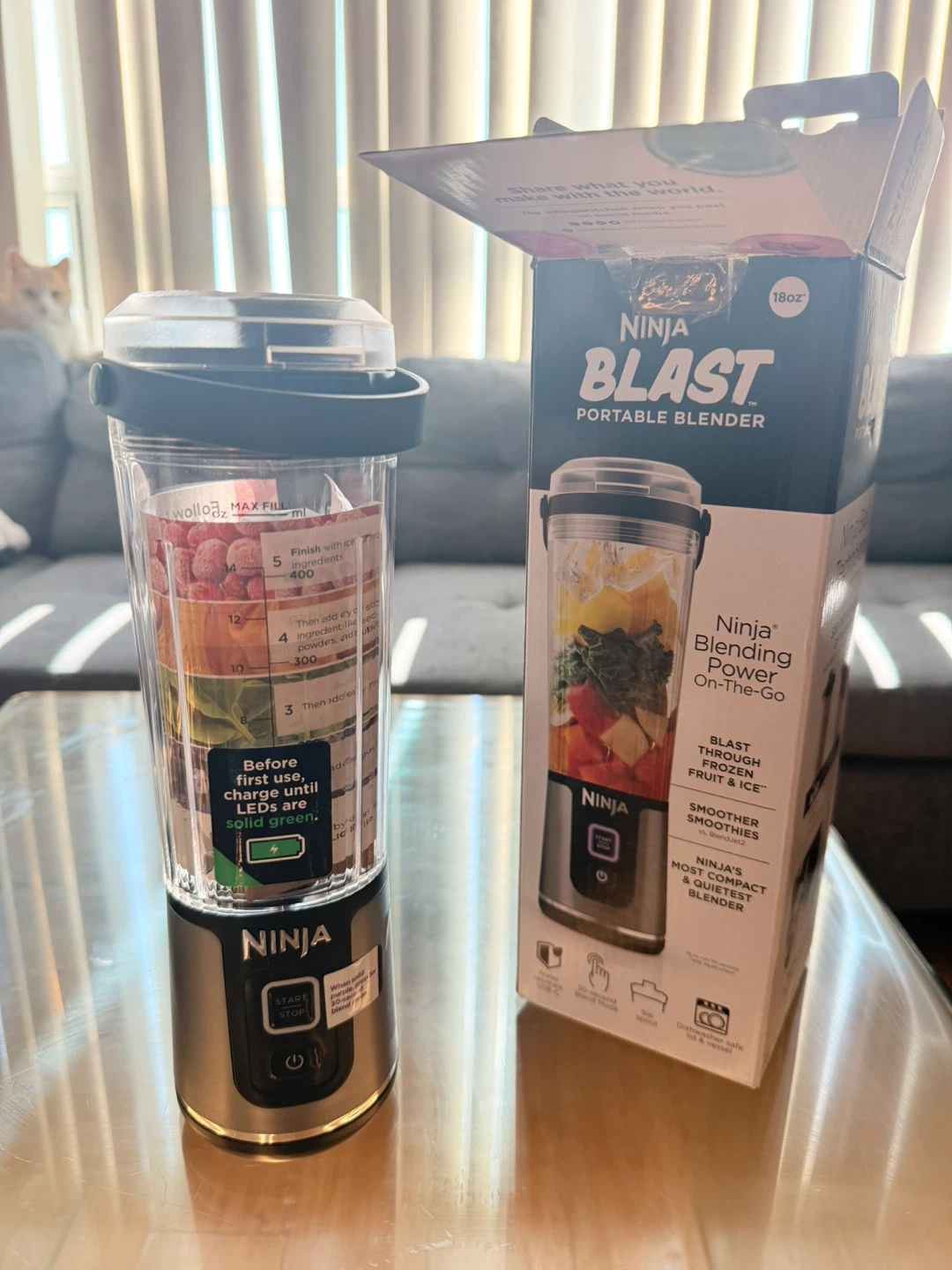 Ninja Blast Portable Blender - plus PUMP-Ocalypse - photo 2