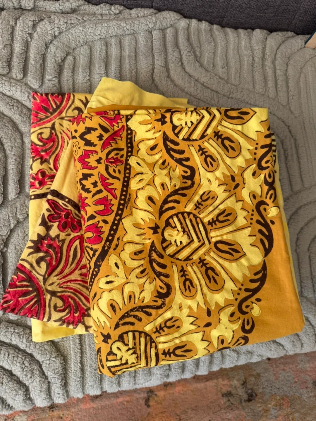 Yellow Mandala Pattern Bedding Set image indicator(5)