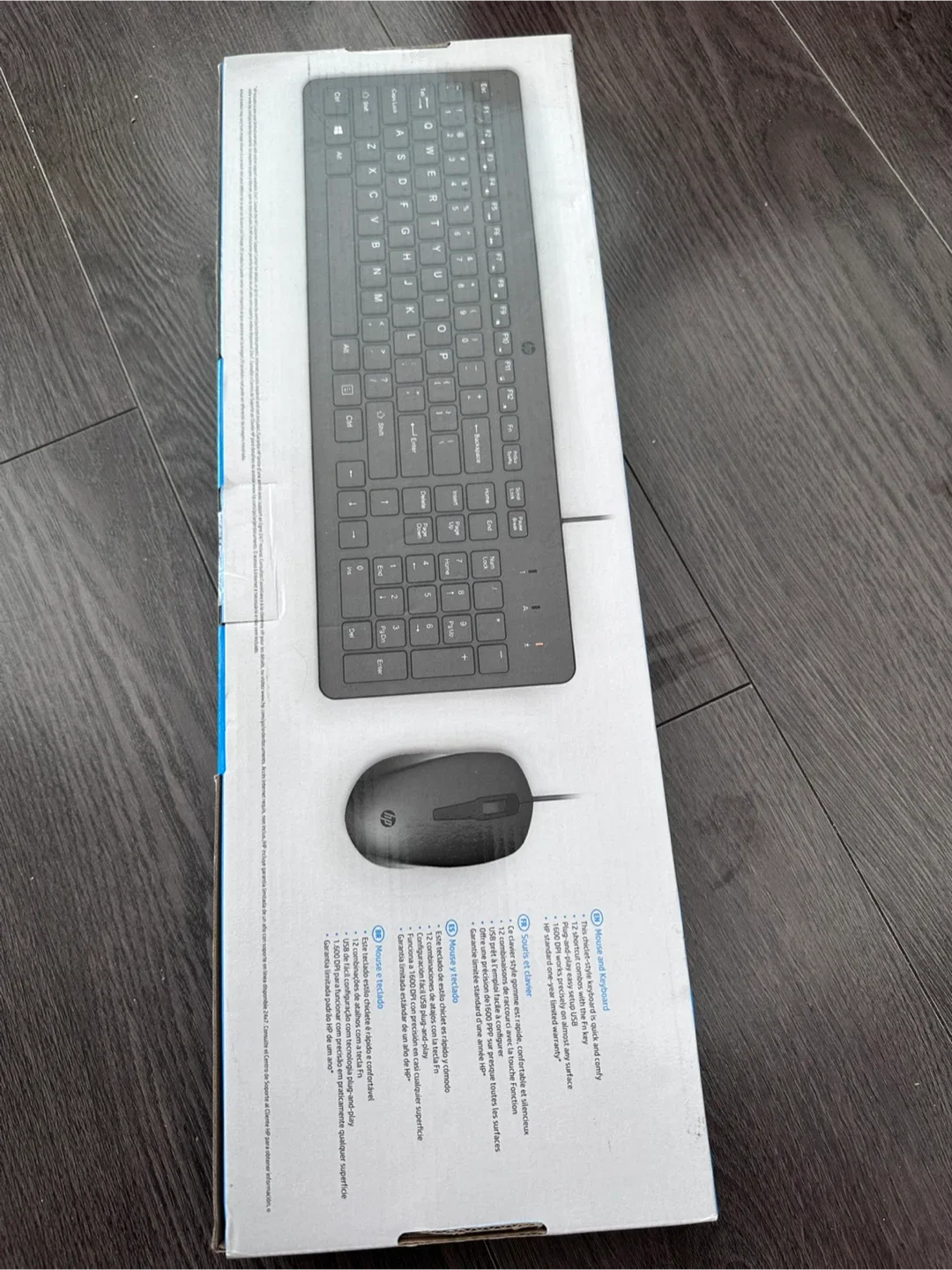 New HP 150 Wired Mouse and Keyboard Combo image indicator(2)