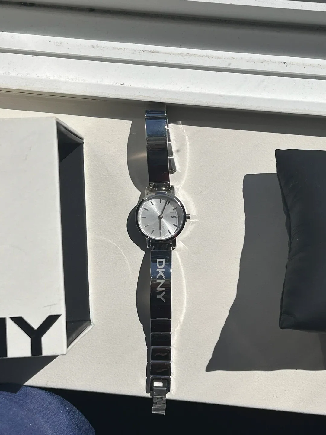 DKNY Silver Women's Watch with Box image indicator(5)