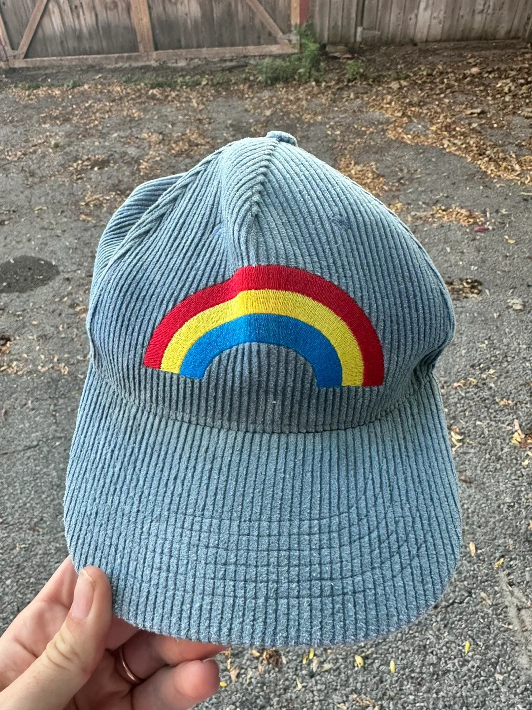 Rainbow Corduroy Cap thumbnail