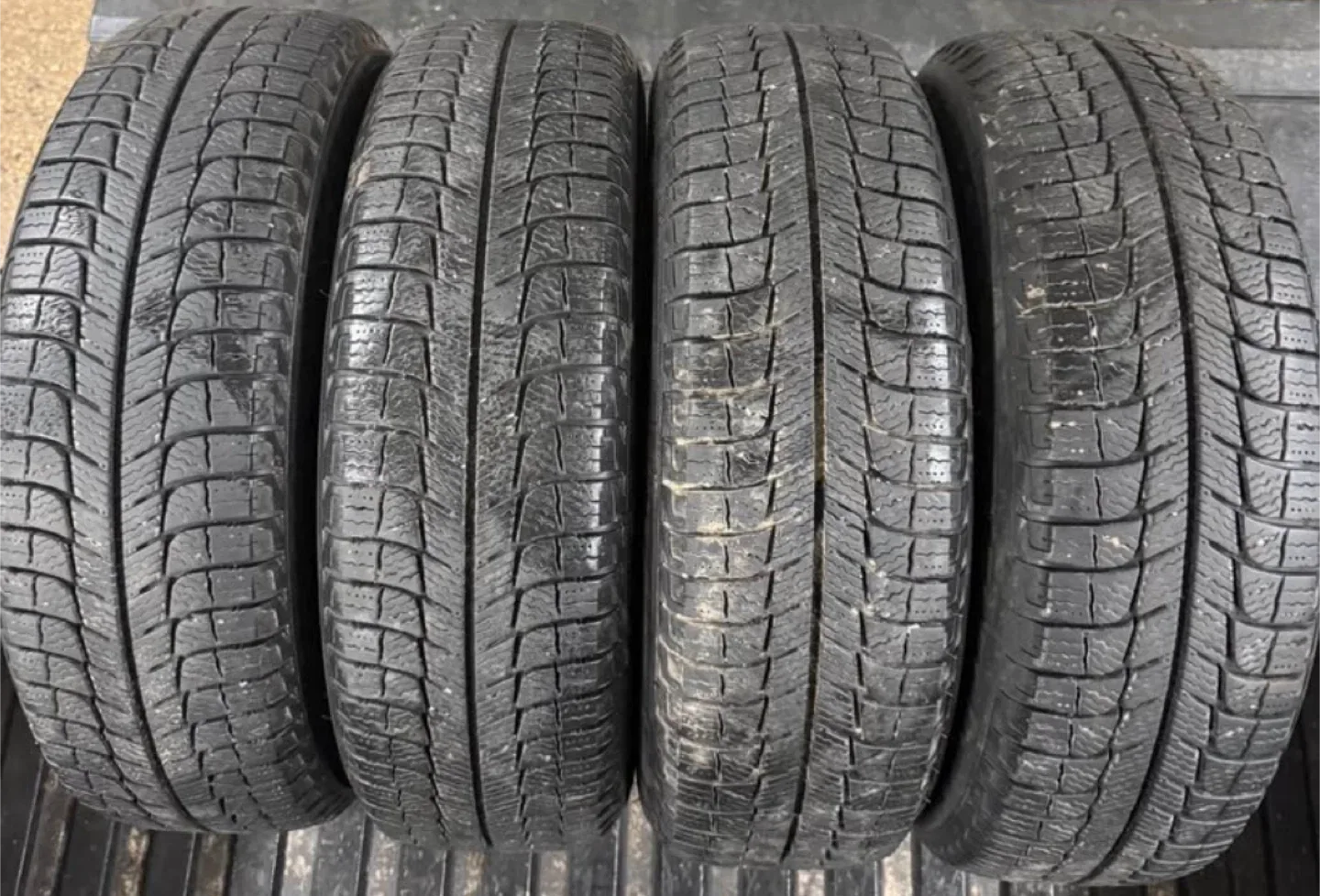 185/65r14 Michelin Winter tires+rims 4x100 PCD image indicator(2)