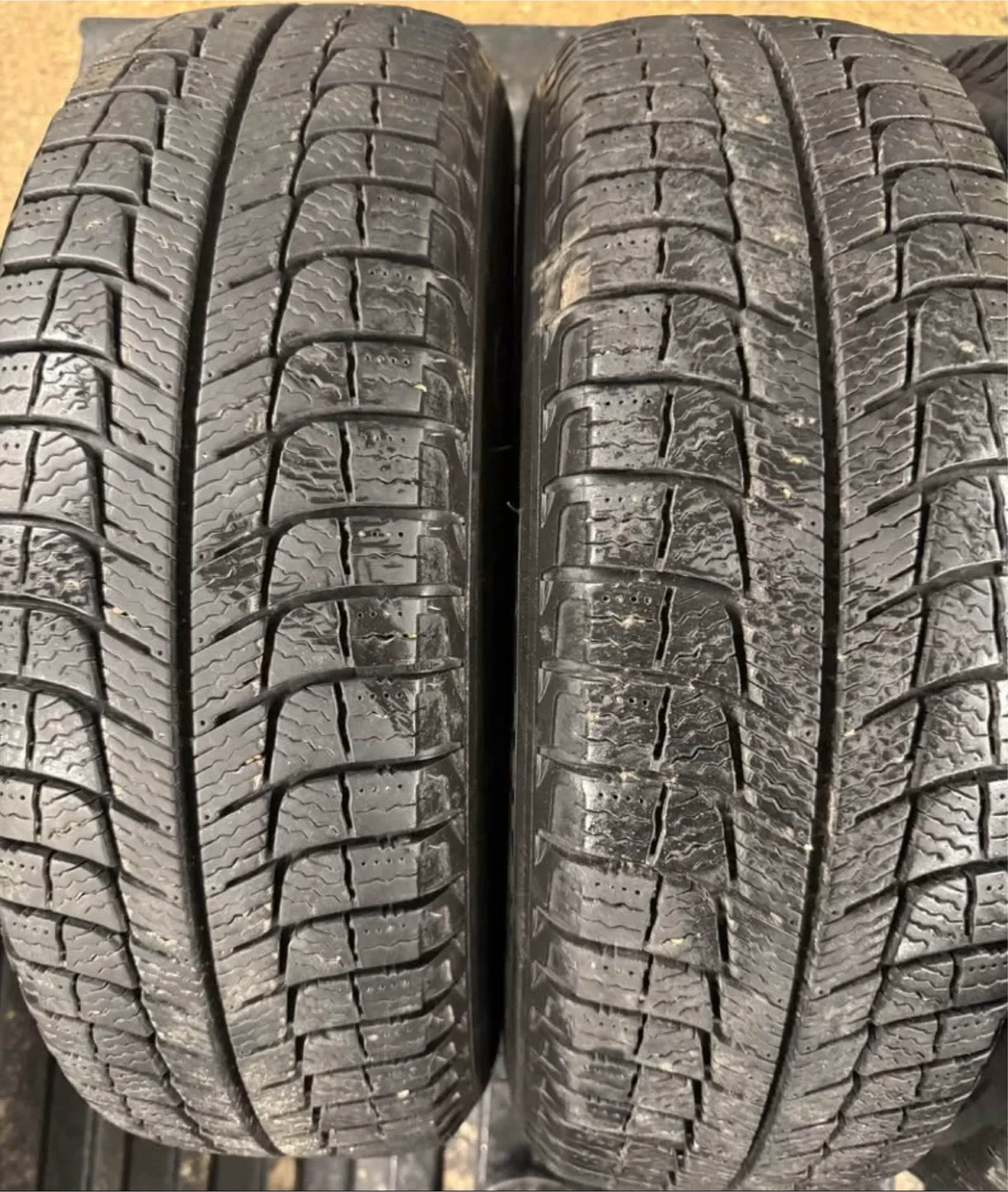 185/65r14 Michelin Winter tires+rims 4x100 PCD image indicator(3)