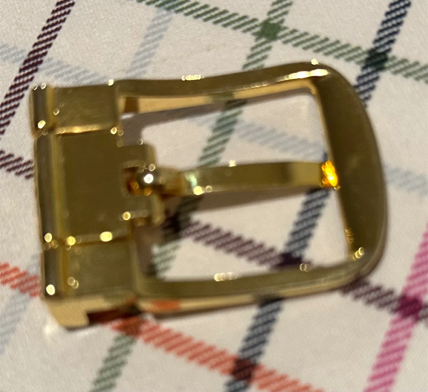 Burberry Gold Tone Belt Buckle image indicator(6)