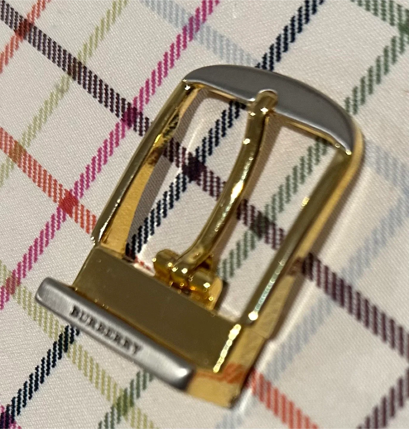 Burberry Gold Tone Belt Buckle image indicator(4)