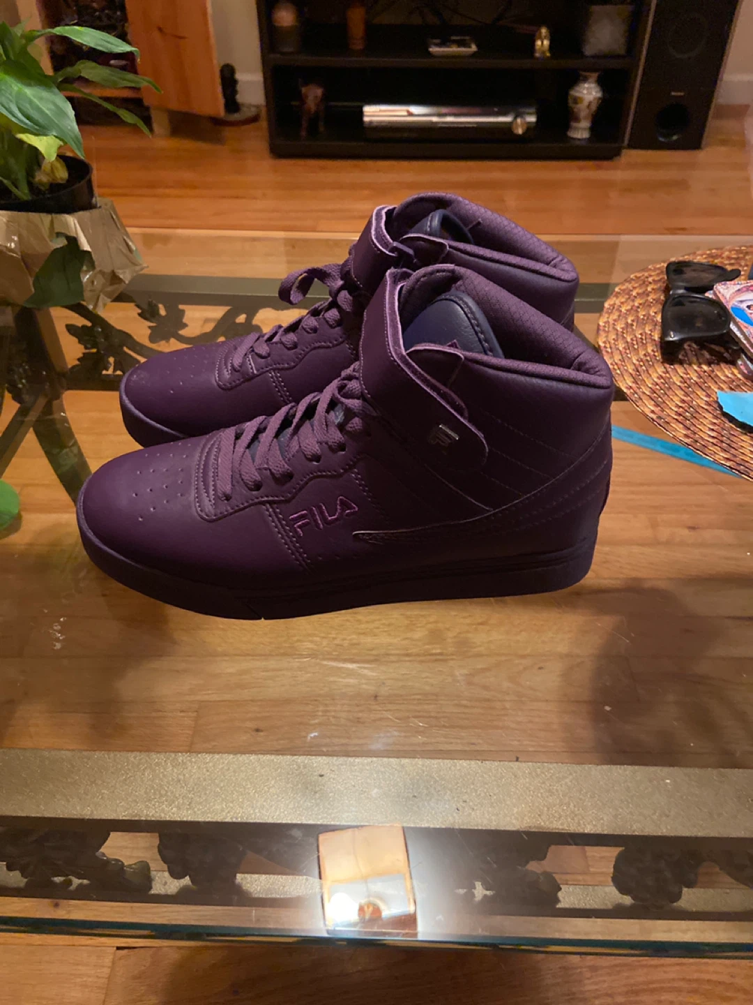 Fila High Top Sneakers Purple - photo 2