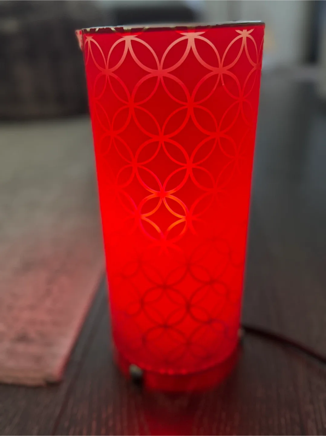 Red Decorative Accent Lamp image indicator(2)