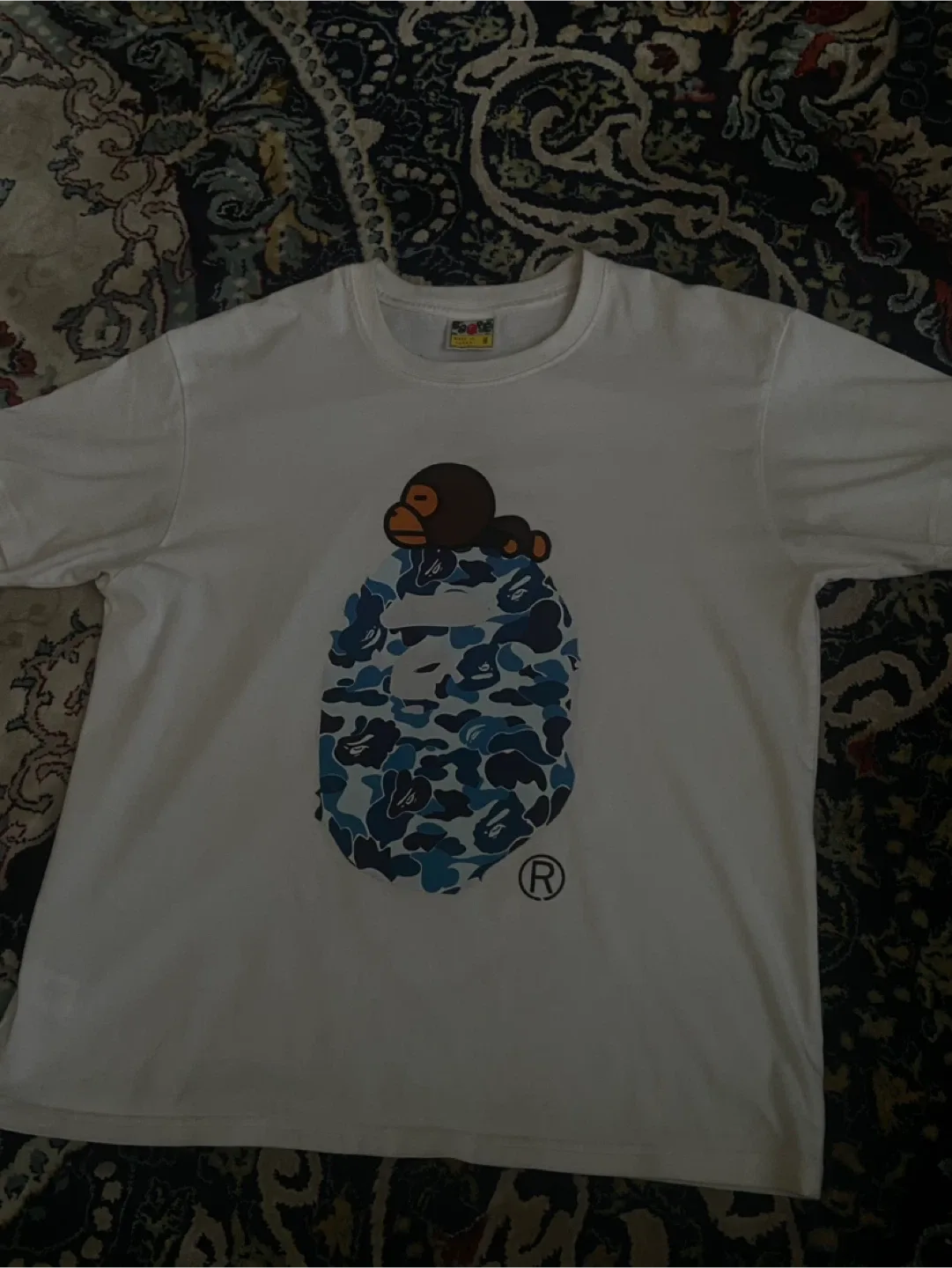 BAPE White T-Shirt thumbnail