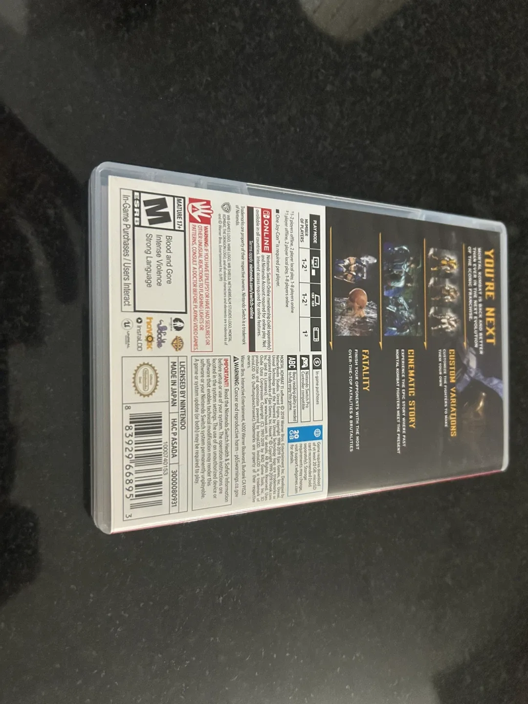 Mortal Kombat 11 for Nintendo Switch image indicator(3)