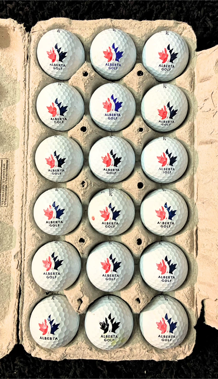 18 Titleist ProV1 Alberta Golf Edition Golf Balls
