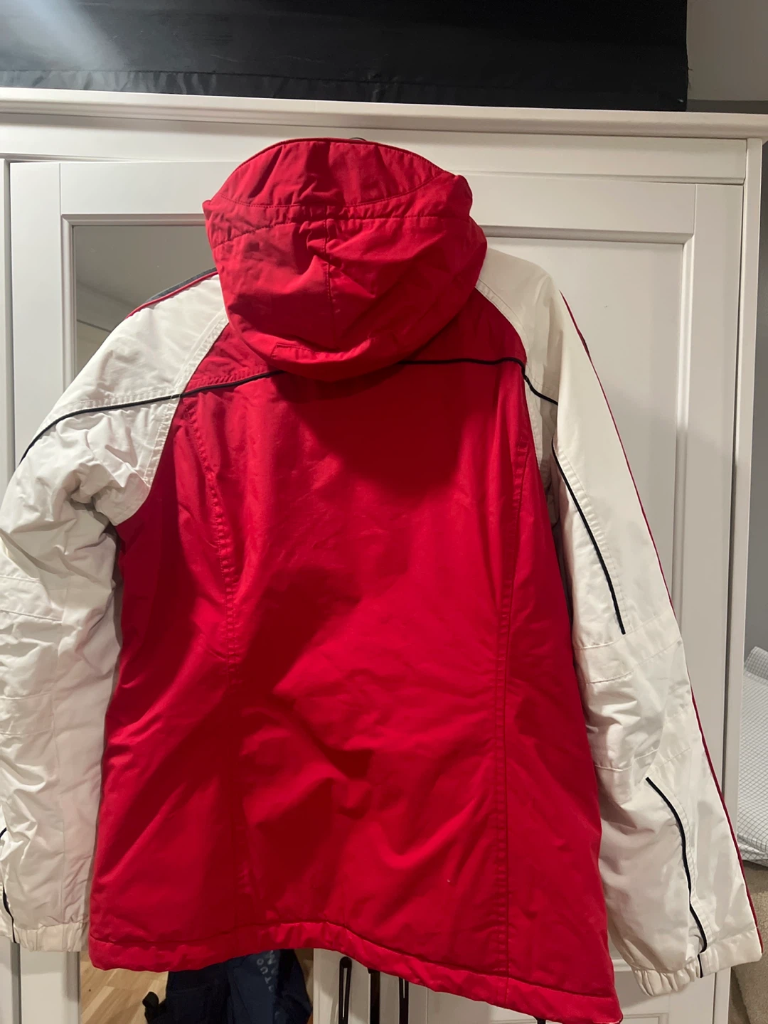 Tommy Hilfiger Red & White Winter Ski Jacket - Size M - photo 2
