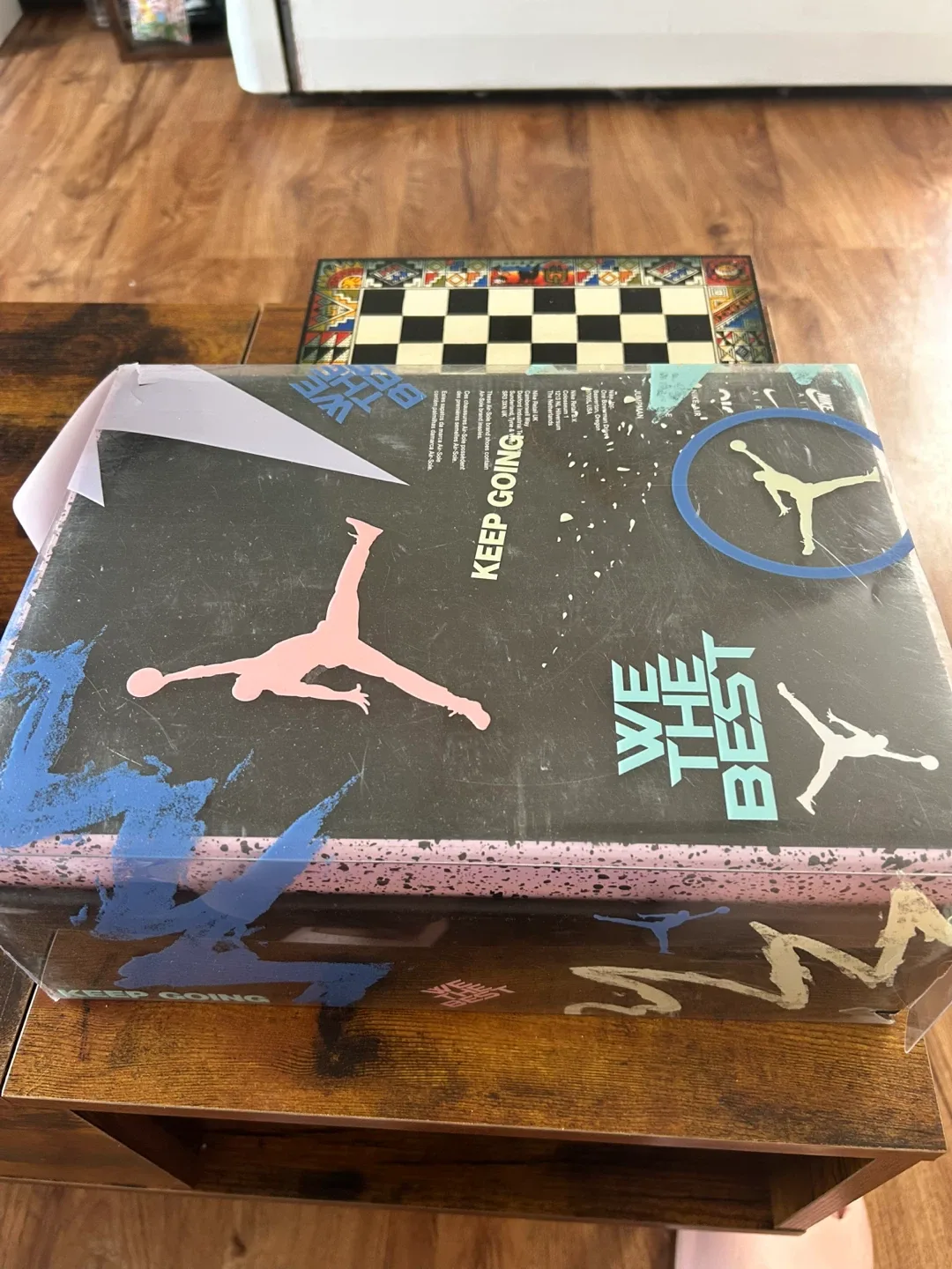 Jordan 5 Retro We The Best Sail Crimson Bliss image indicator(3)