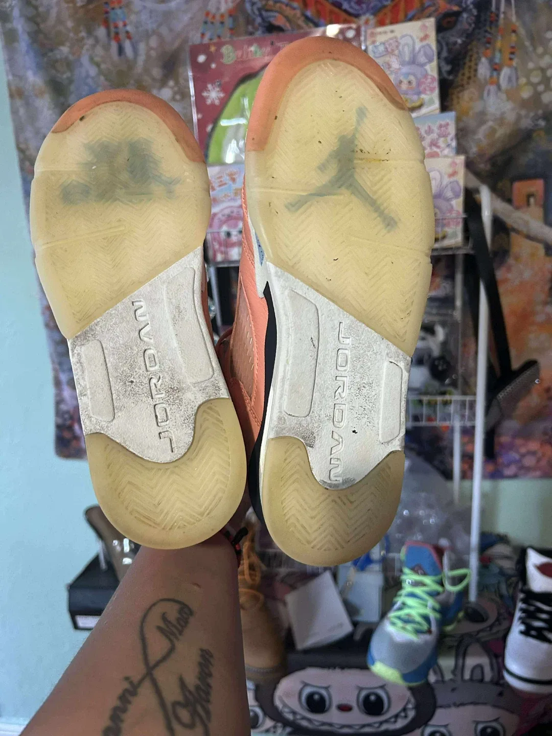 Jordan 5 Retro We The Best Sail Crimson Bliss image indicator(4)