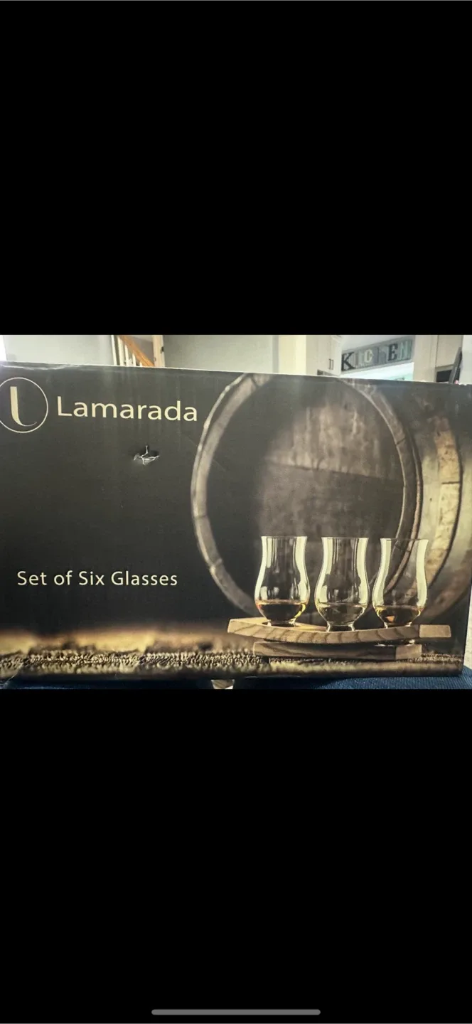 Lamarada Set of Six Whiskey Glasses - New thumbnail