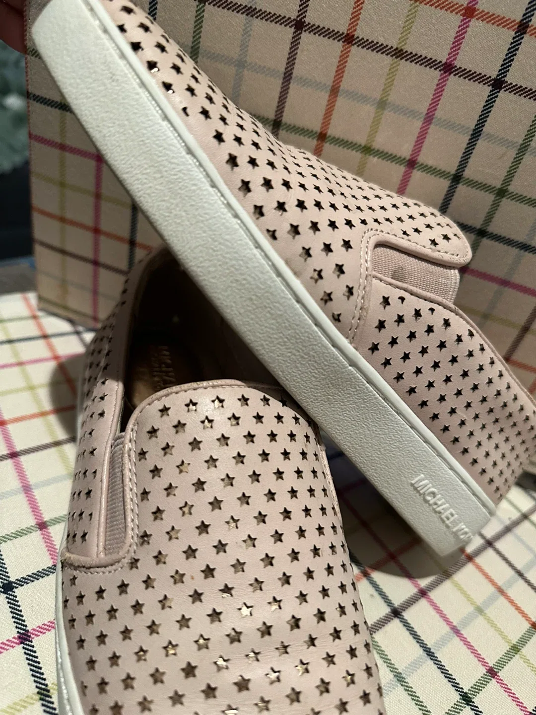 Michael Kors Slip-on Sneakers, Size 5.5 image indicator(3)