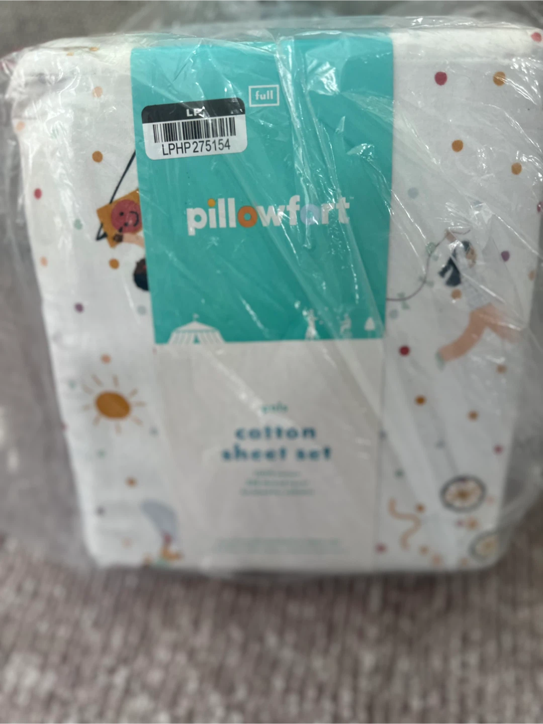 Pillowfort Pals Cotton Full Sheet Set - New - photo 3