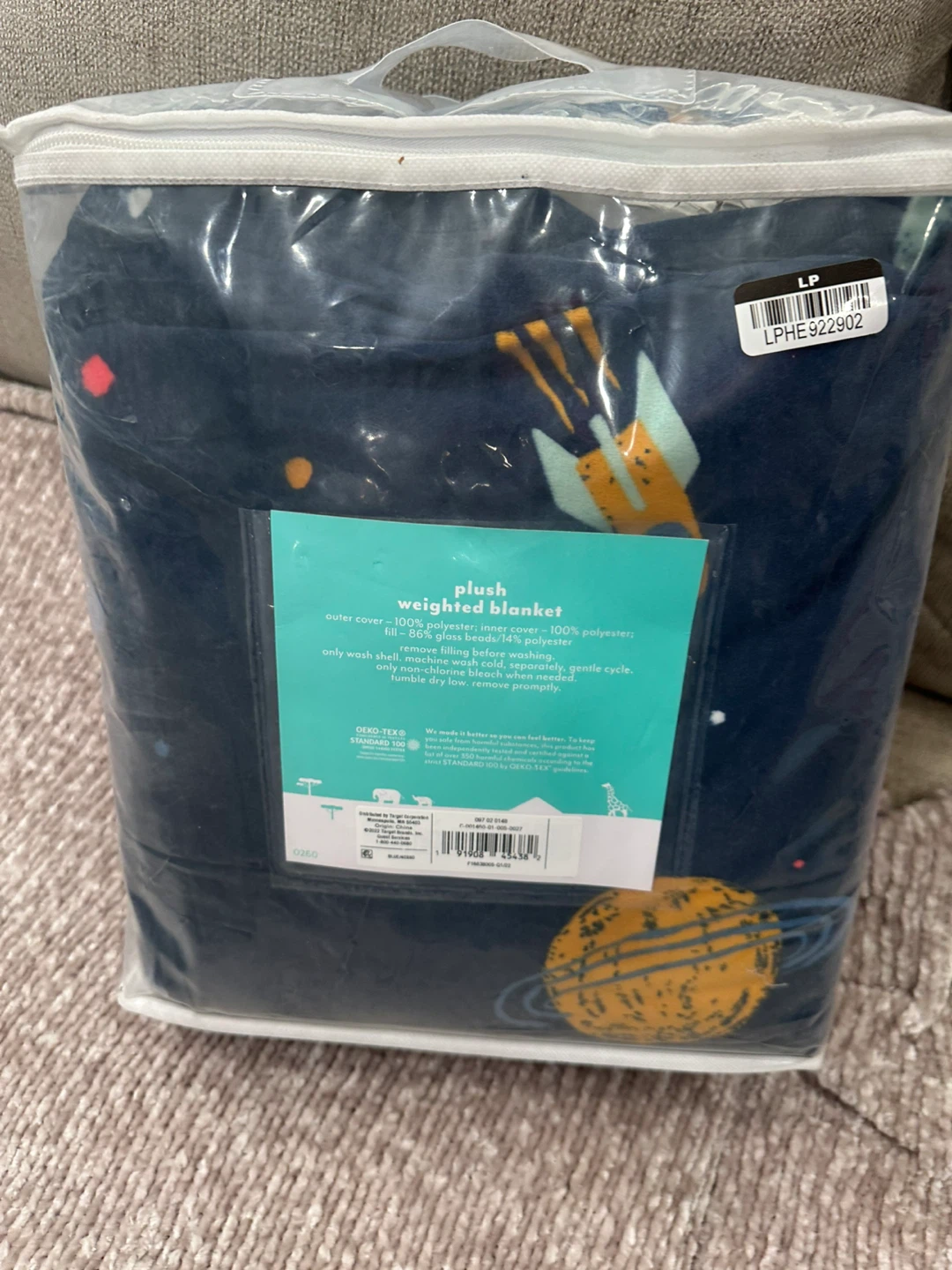 Pillowfort Plush Weighted Blanket 6lb