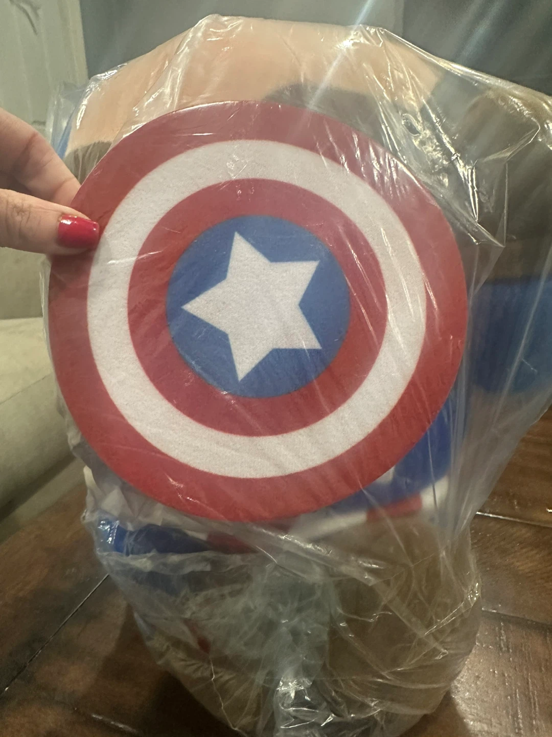 Marvel Captain America Cuddleez Plush - 22 Inches - NEW! - photo 3