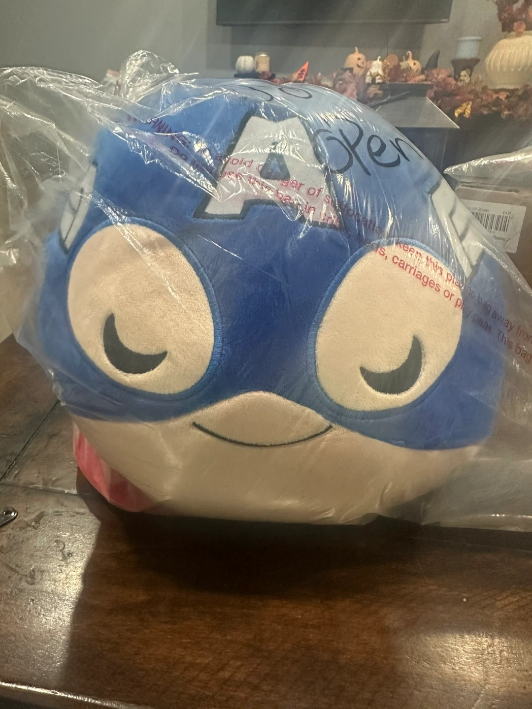 Marvel Captain America Cuddleez Plush - 22 Inches - NEW!