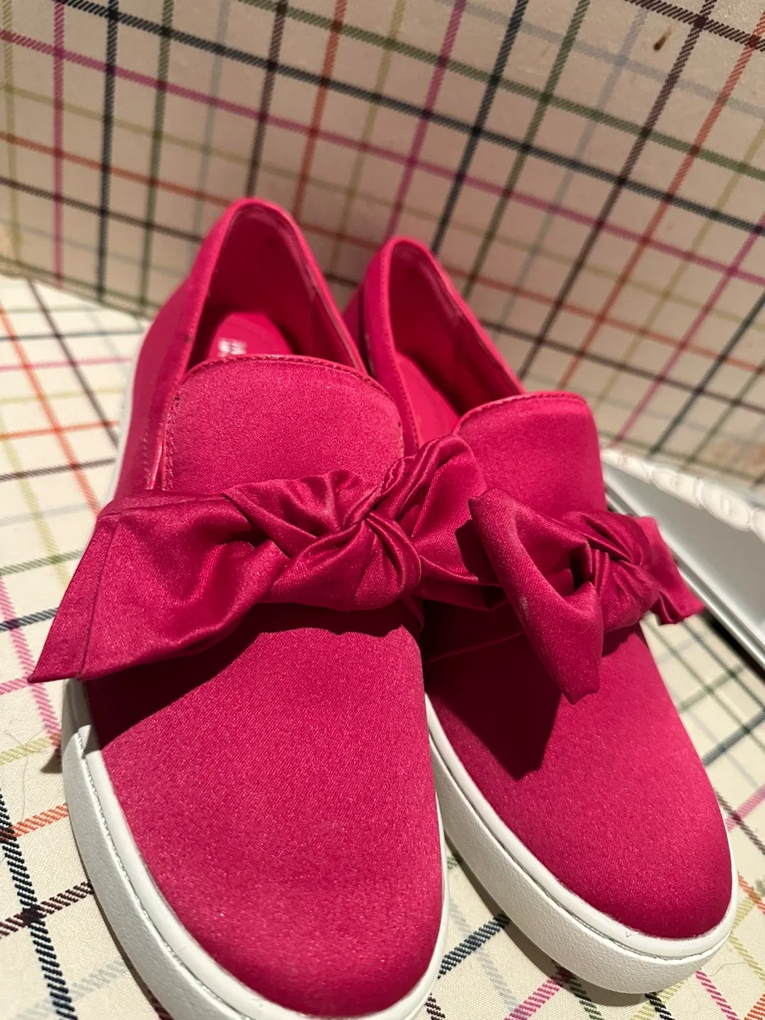 Michael Kors Pink Slip-On Sneakers size6 image indicator(2)
