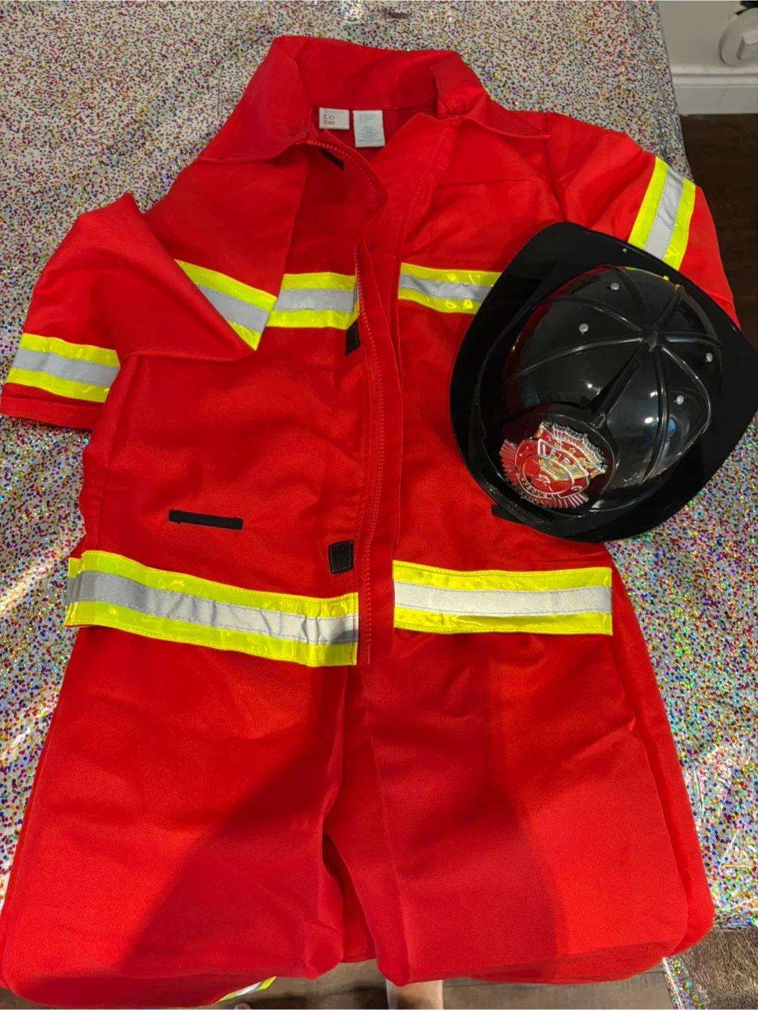 Firefighter Costume with Helmet thumbnail