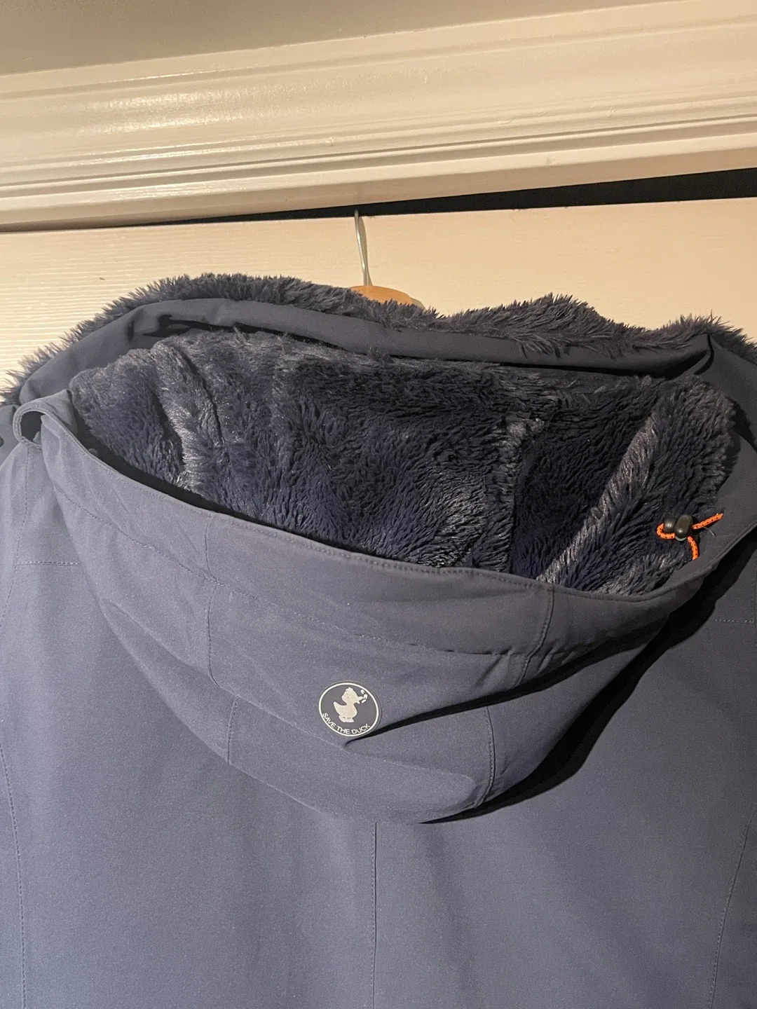 Save The Duck Women's Vegan Faux Fur Hooded Winter Parka image indicator(9)