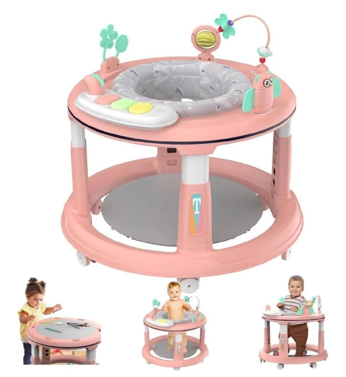 NEW Baby Walker With 5 Adjustable Heights