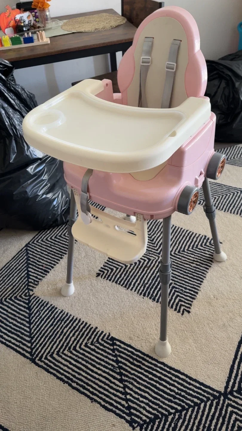 Pink Baby High Chair thumbnail