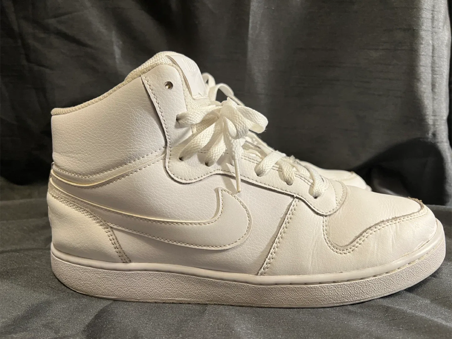 Nike Court Vision Mid White Sneakers image indicator(4)