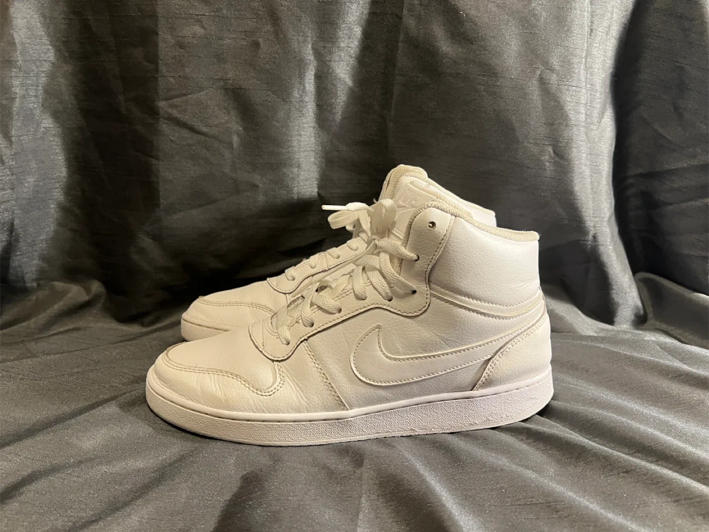 Nike Court Vision Mid White Sneakers image indicator(3)