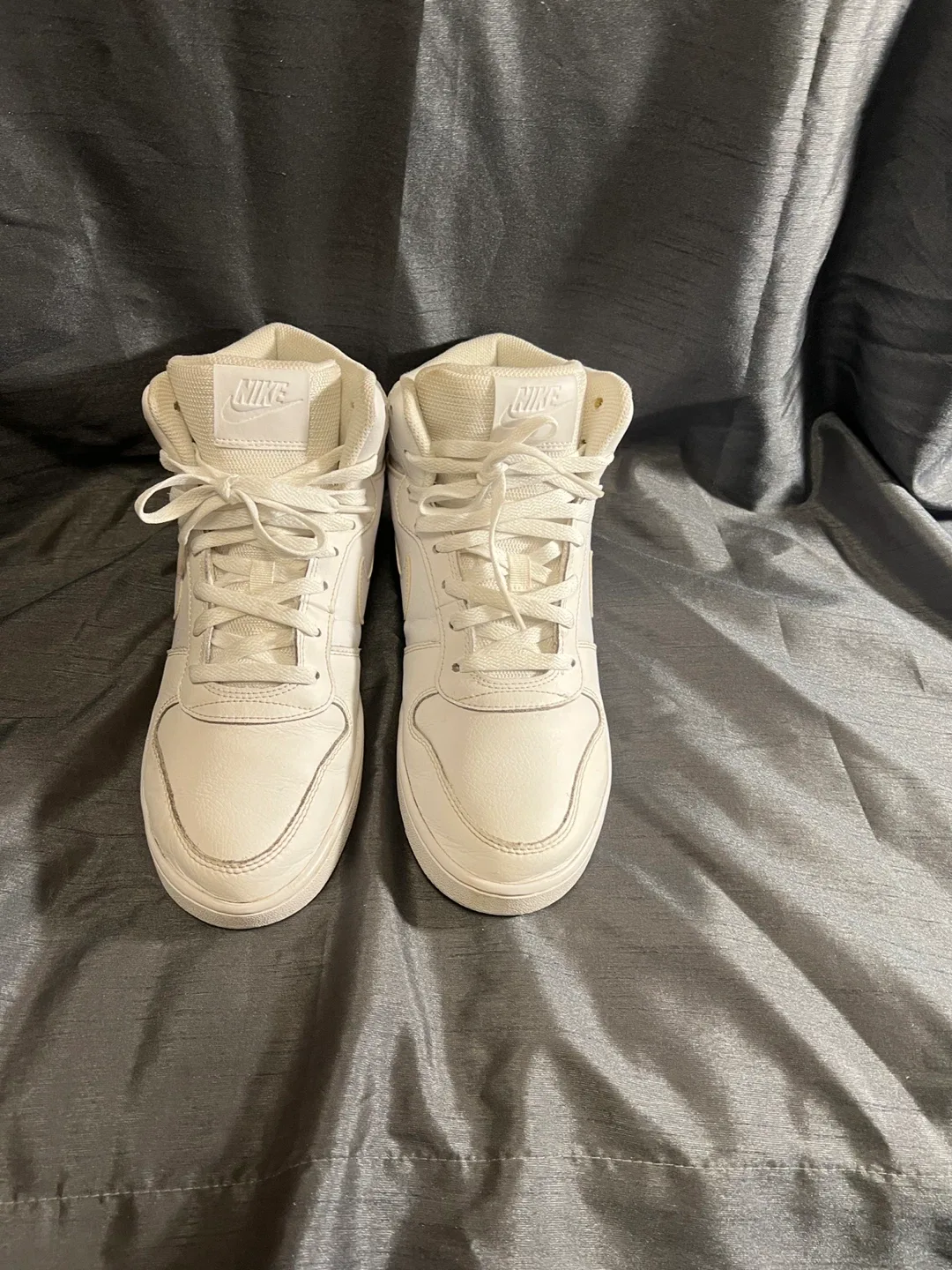 Nike Court Vision Mid White Sneakers image indicator(2)