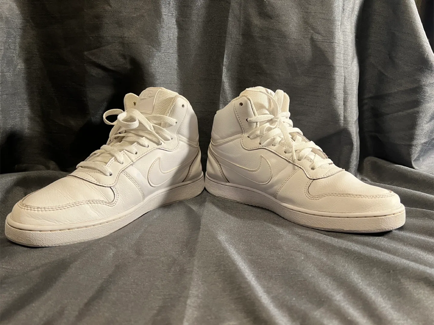 Nike Court Vision Mid White Sneakers image indicator(6)