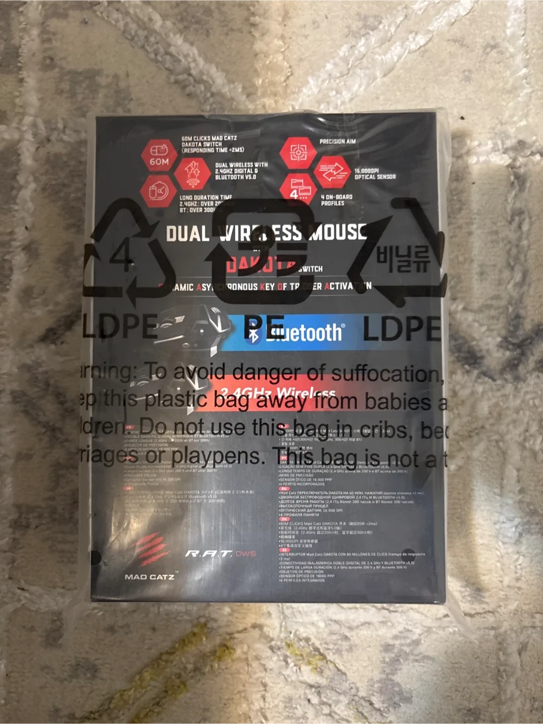 New Mad Catz R.A.T. DWS Dual Wireless Gaming Mouse image indicator(2)