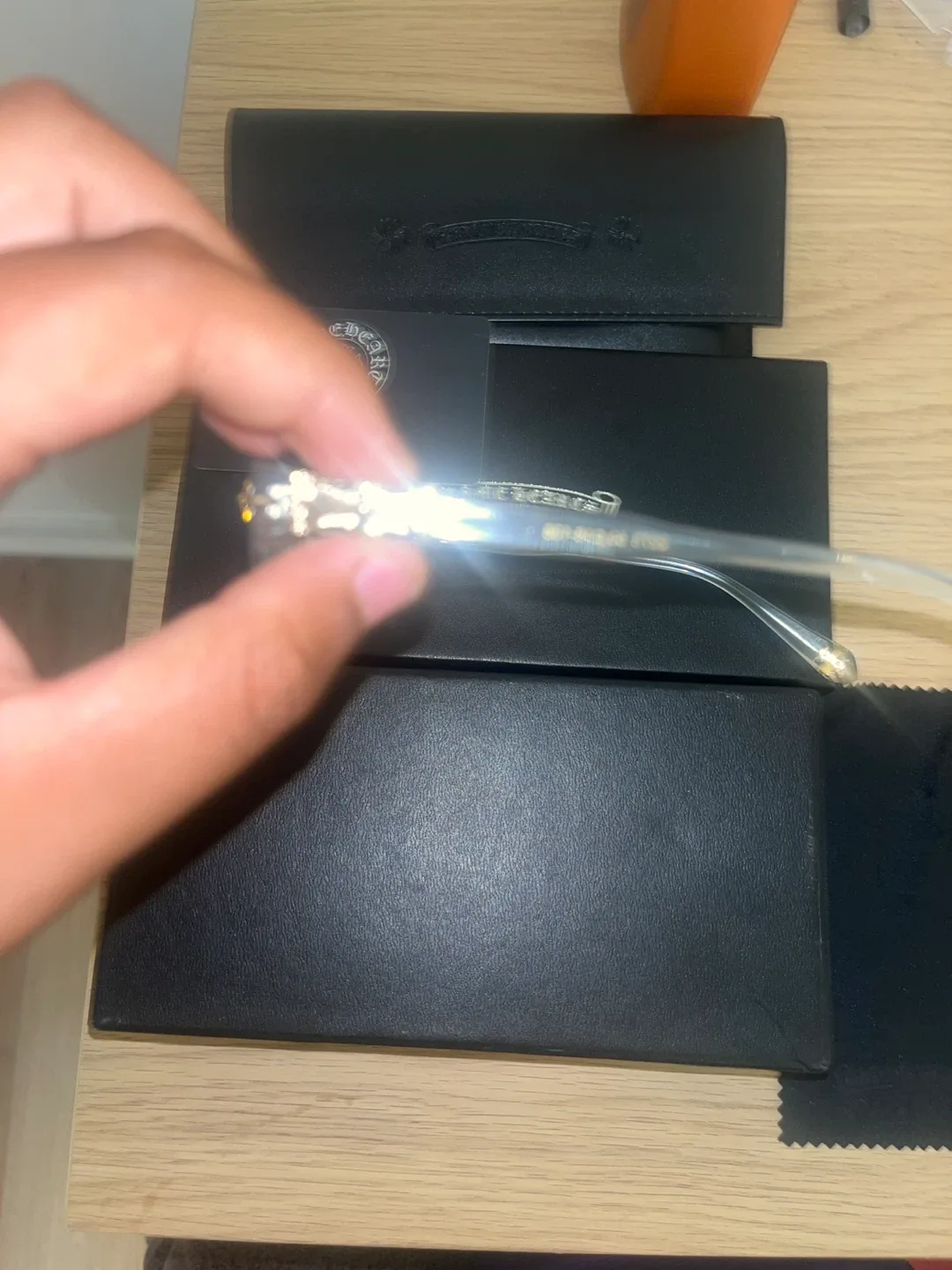 REAL Chrome Hearts Eyeglasses - Clear Frame image indicator(7)