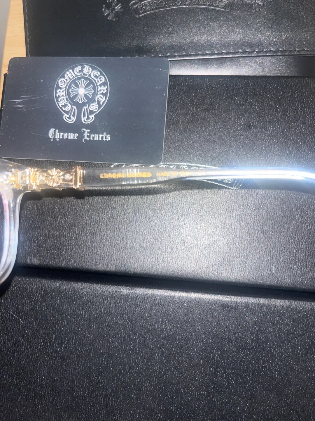 REAL Chrome Hearts Eyeglasses - Clear Frame image indicator(8)