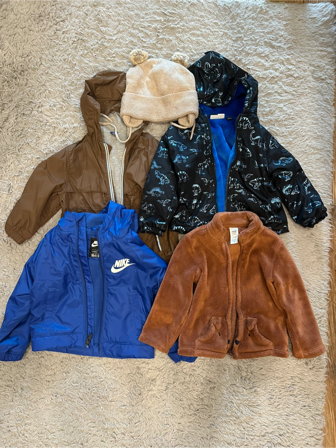 Kids' Assorted Jackets - Nike, Gap, Old Navy