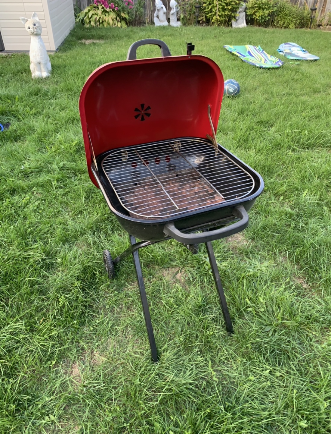 Portable Charcoal BBQ grill bonus Charcoal - photo 3