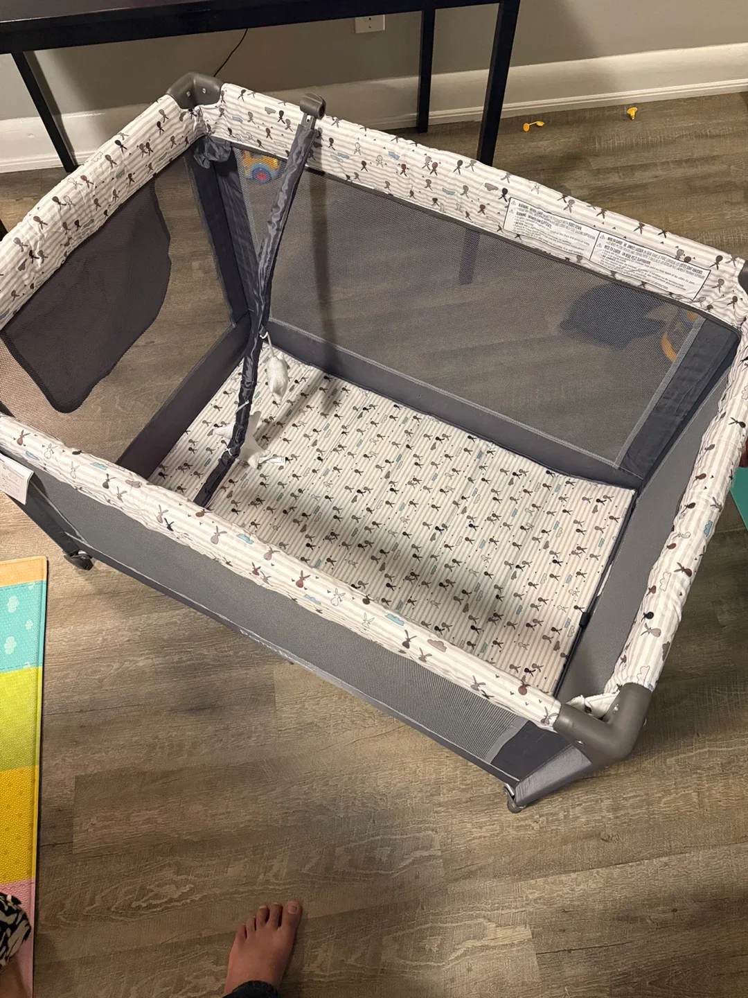 Pamo Babe Playard - Rabbit Pattern image indicator(7)