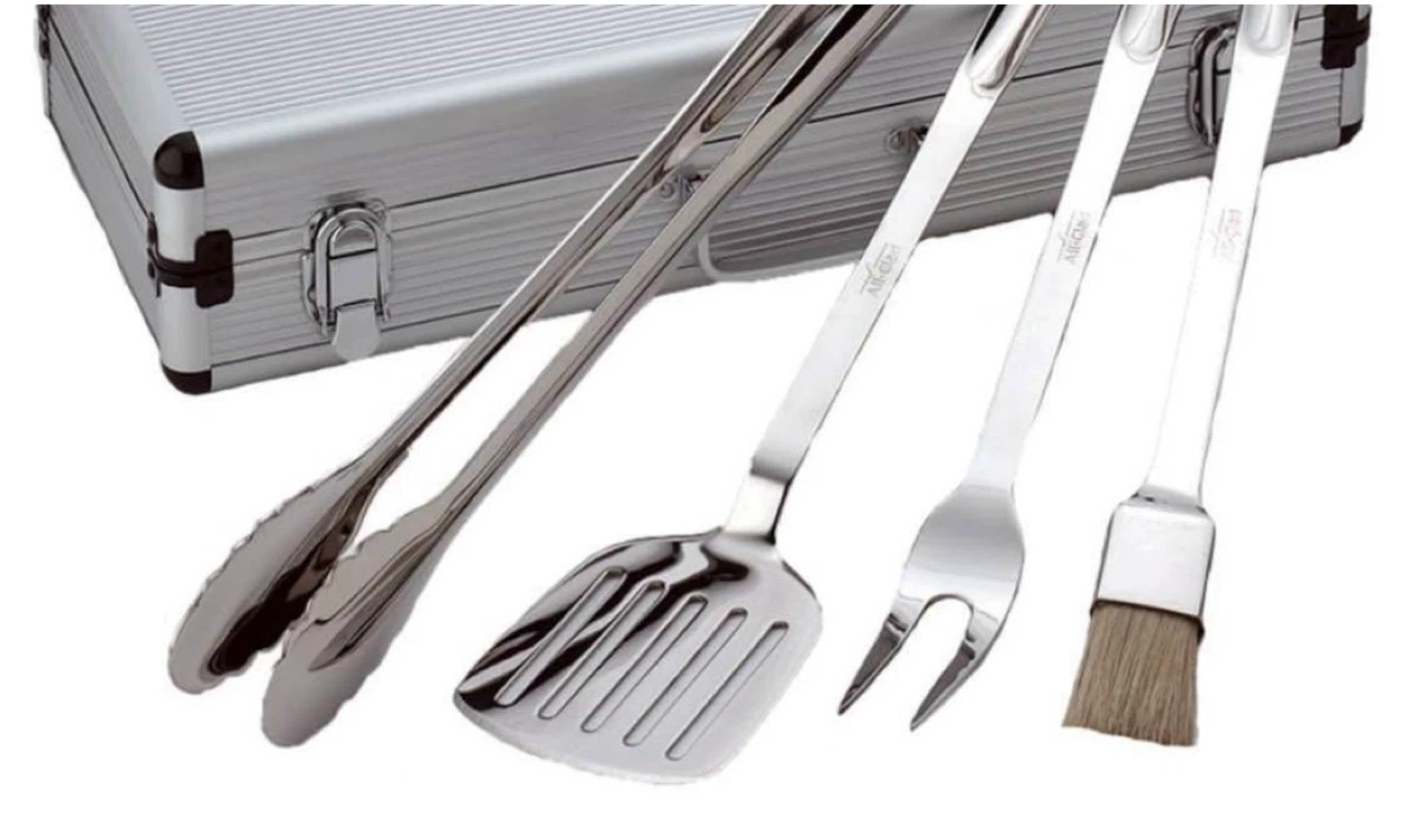 All-Clad BBQ Tool Set with Case