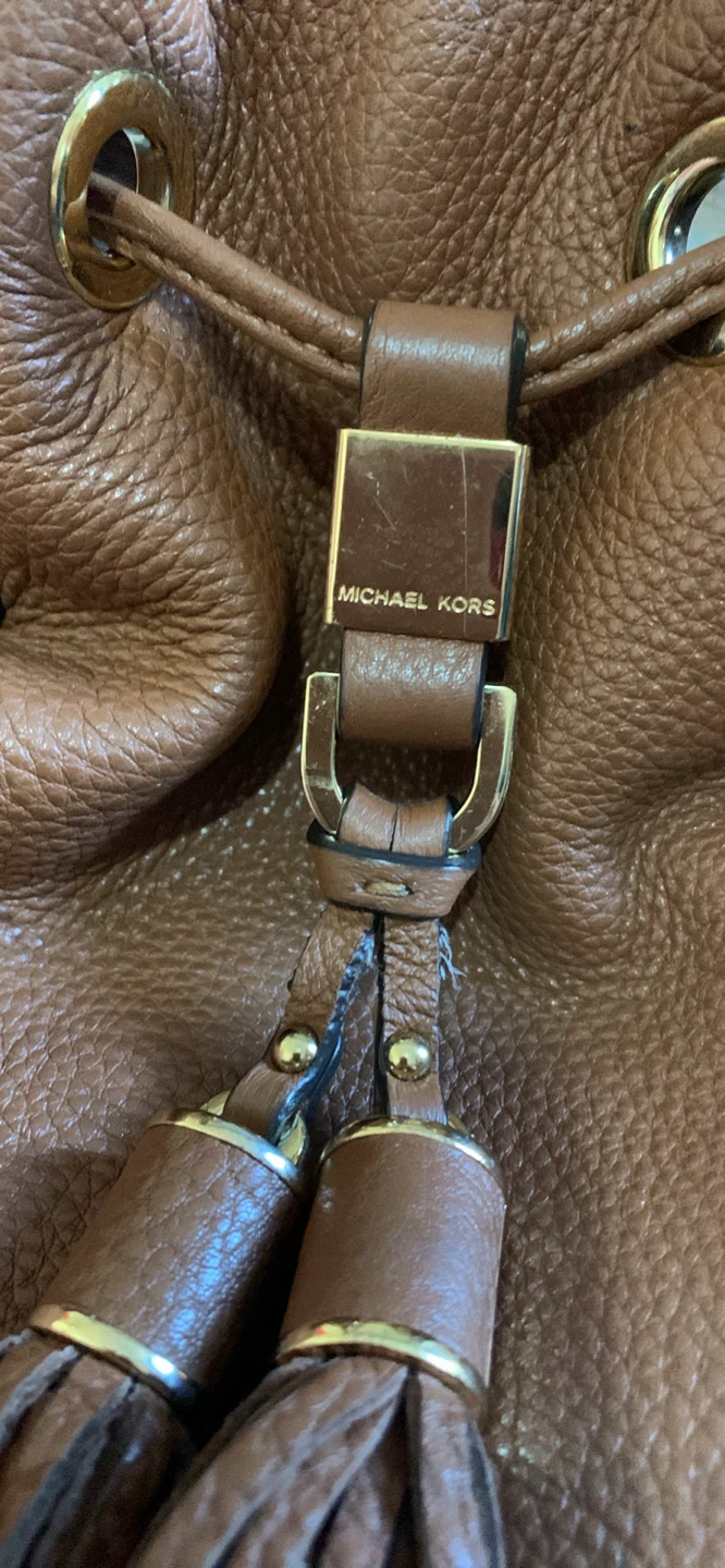 Michael Kors Brown Leather Bucket Bag - photo 5