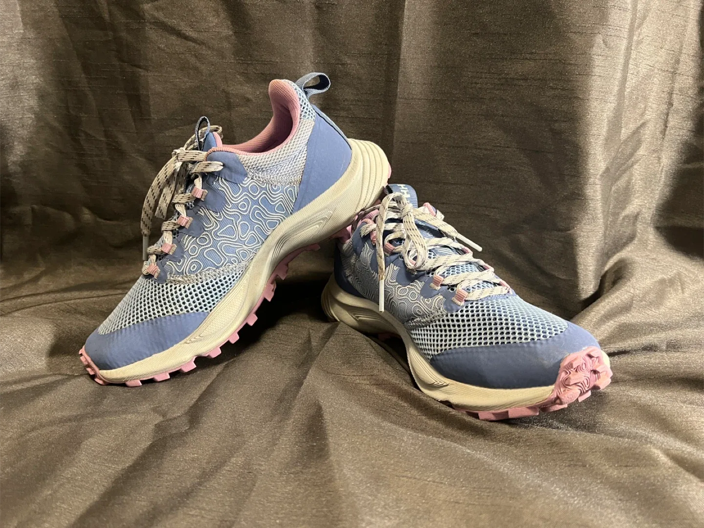 Helly Hansen Trail Running Shoes - Blue/Pink size 5.5 image indicator(4)