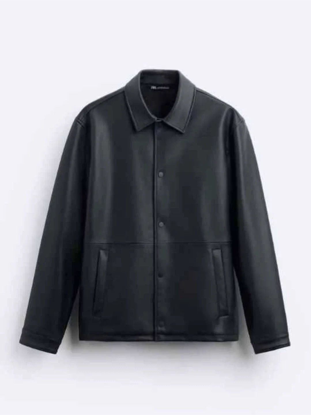 Zara Faux Leather Jacket, Size s image indicator(2)