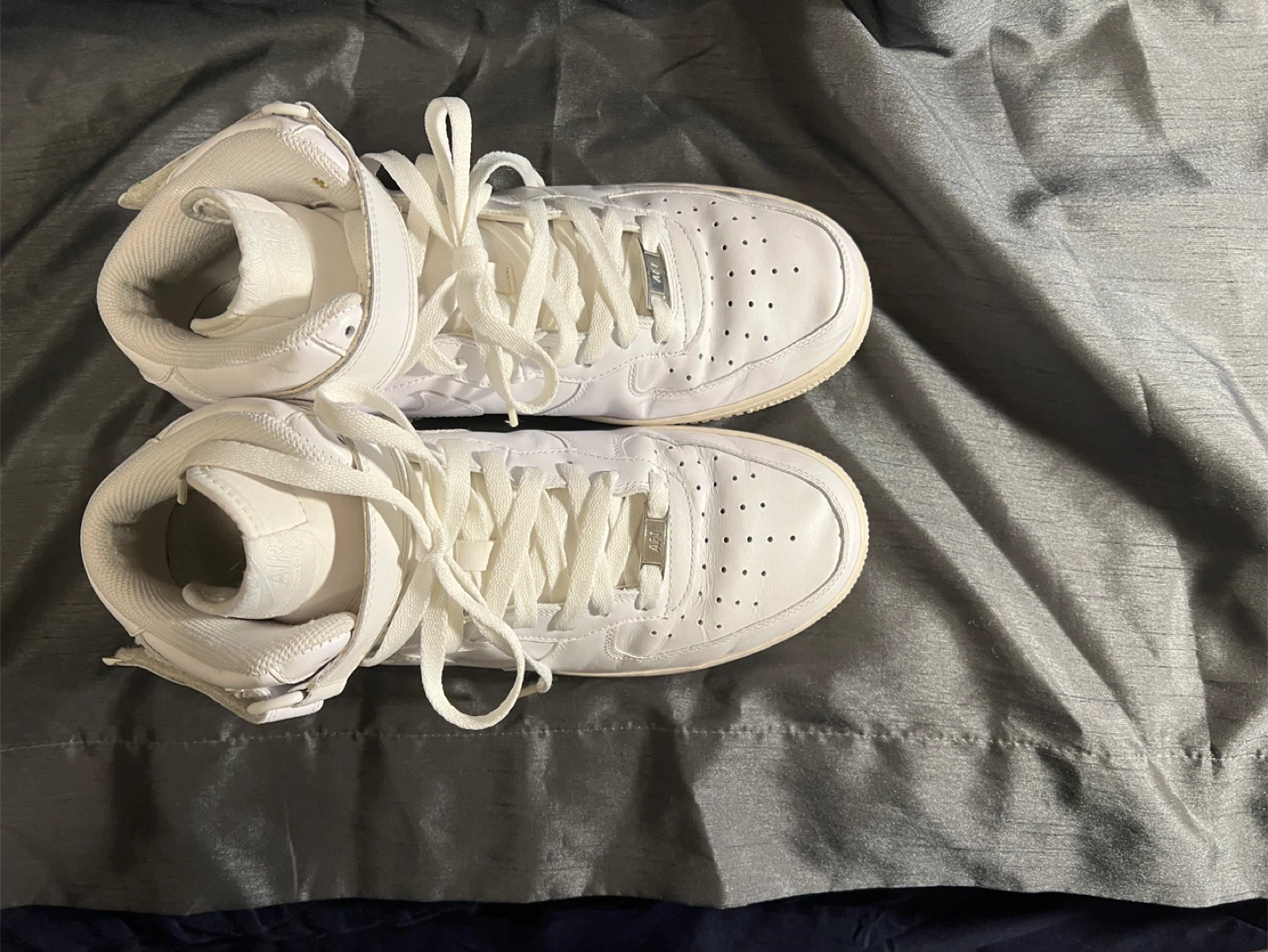 Nike Air Force 1 High '07 White Shoes - photo 4