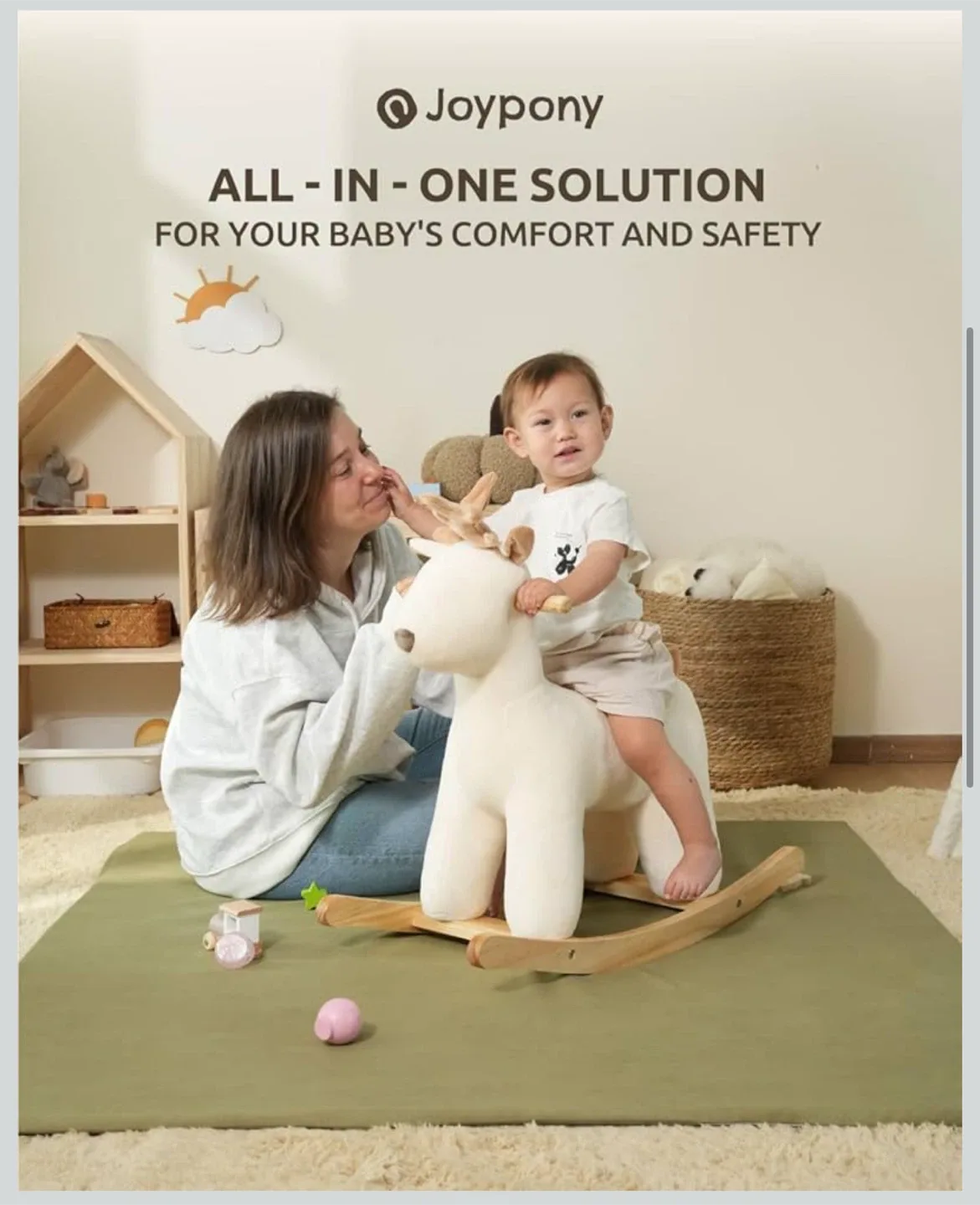 Joypony Baby Play Mat - Wear & Scratch Resistant image indicator(3)