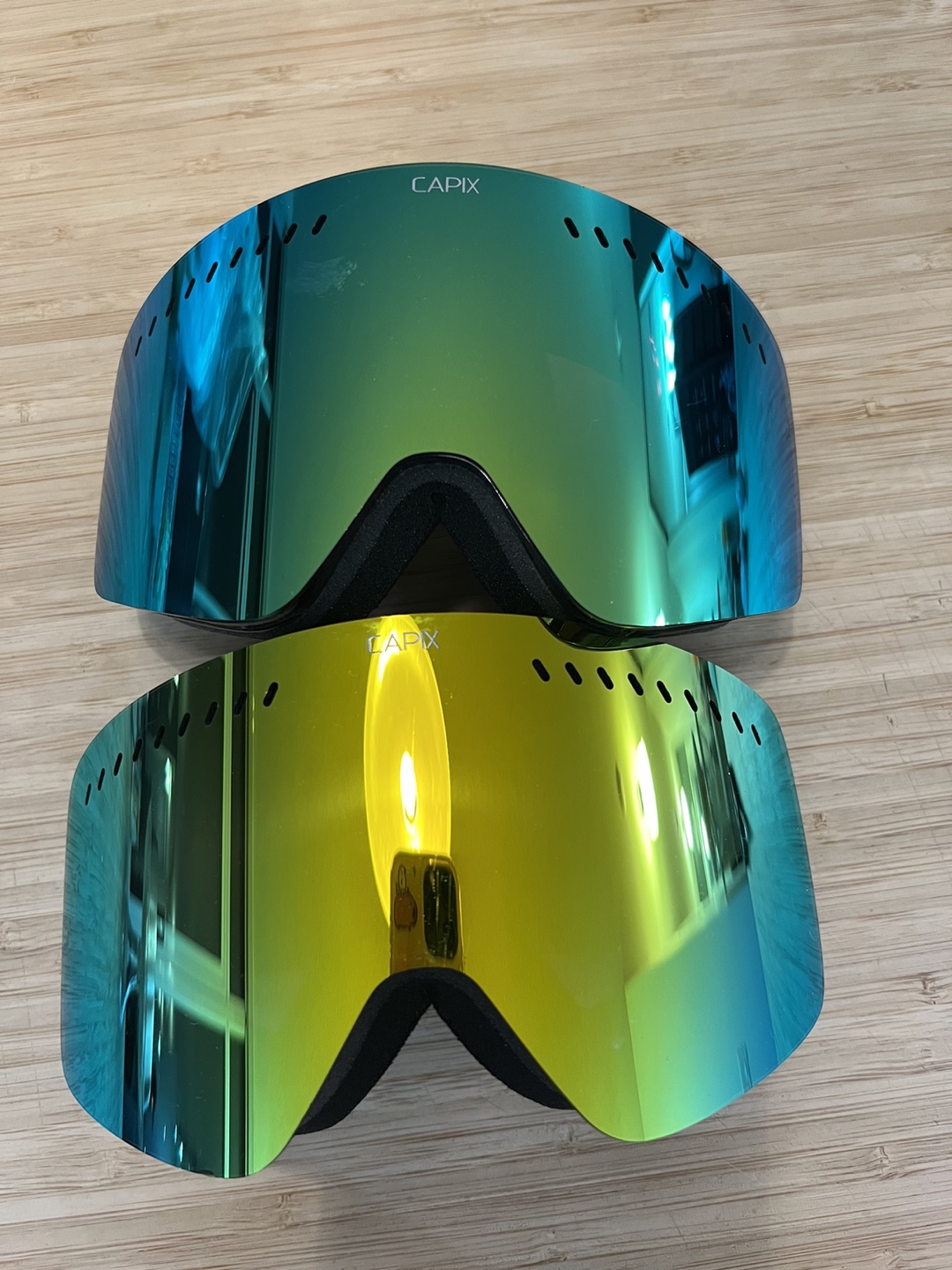 Capix Ski/Snowboard Goggles - Set of 2
