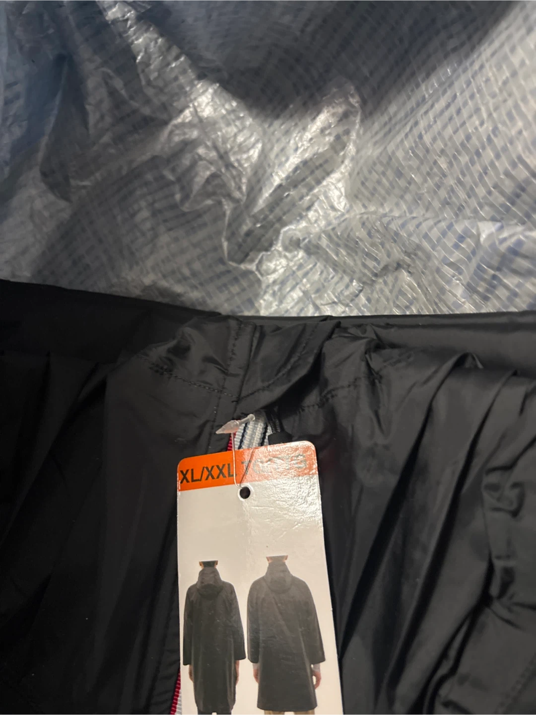 Bench. Black unisex Raincoat XL/XXL - New with tags - photo 3
