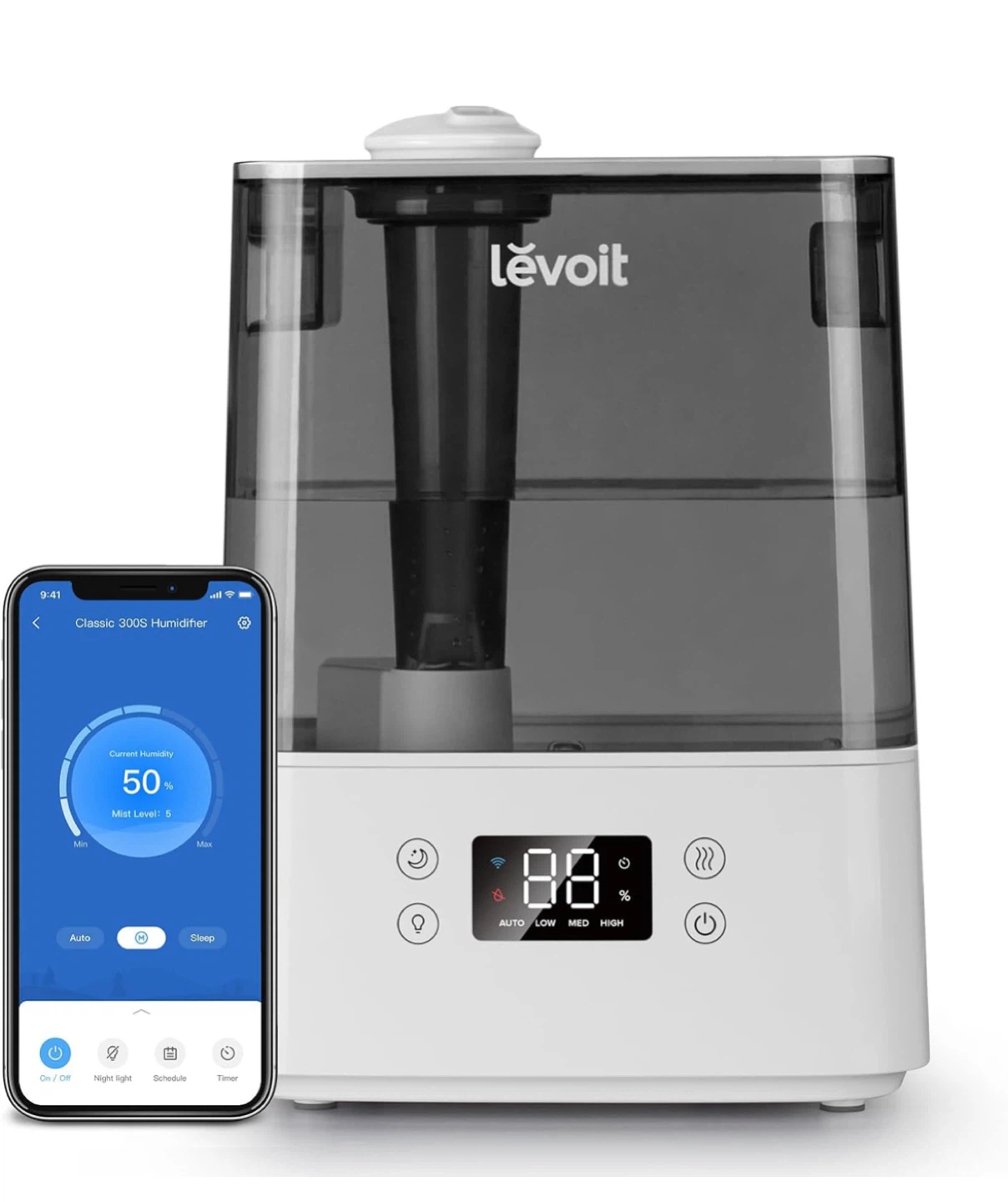 LEVOIT Humidifier (2 avaialble. Extra filters & aroma pads)